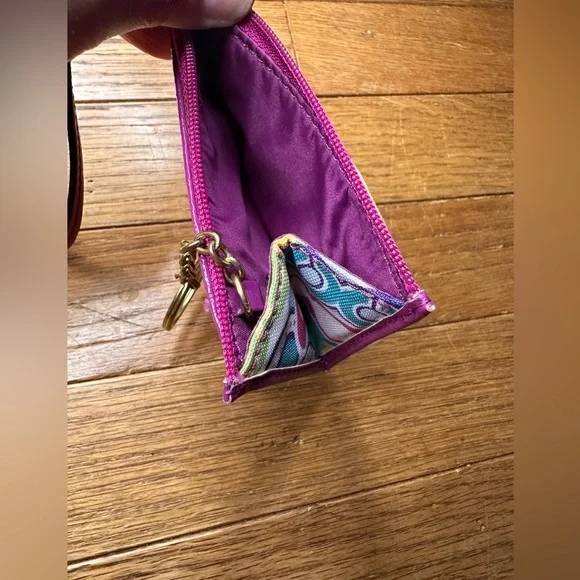 Vintage Coach Poppy Coin Purse Wristlet! - Picture 11 of 15